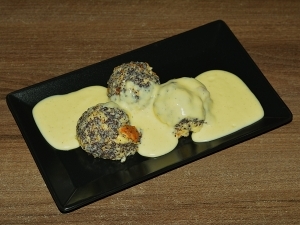 Mákos guba vaníliaszósszal