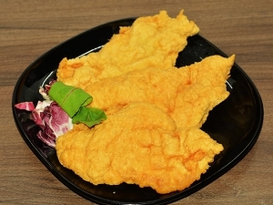 Chicken breast baked in a Parisian crust