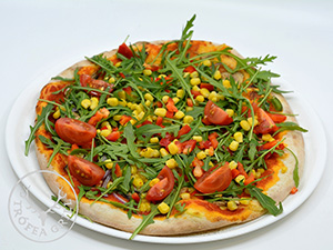 Vegetáriánus  pizza